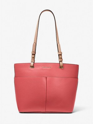 τσάντεσ tote γυναικεια Michael Kors Bedford Medium Pebbled δερματινα κοκκινα | 748932-ZPQ