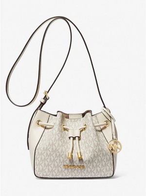 bucket bags γυναικεια Michael Kors Phoebe Small Logo Πολύχρωμο | 635798-CEY