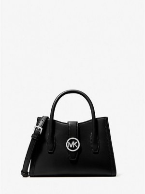 satchel τσαντεσ γυναικεια Michael Kors Gabby Small Faux δερματινα μαυρα | 524681-QXZ