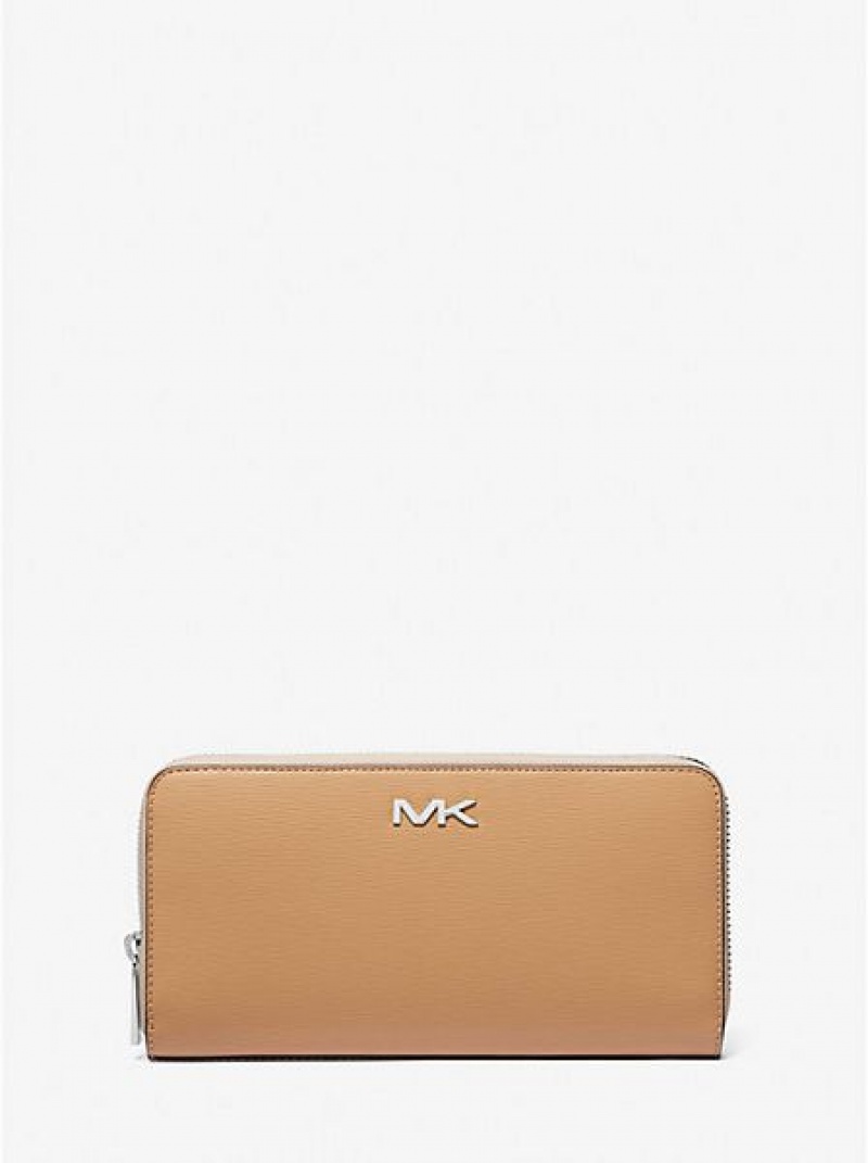 πορτοφολια γυναικεια Michael Kors Cooper Textured Faux δερματινα Smartphone καφε | 619804-XGP