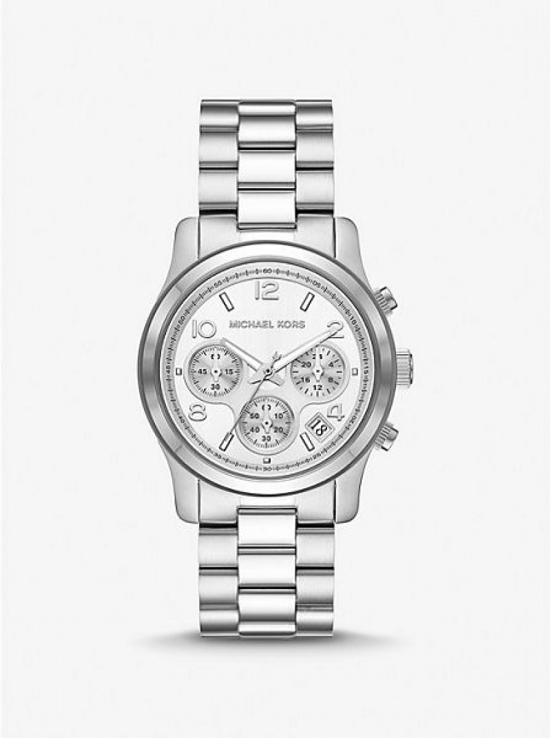 Ρολογια γυναικεια Michael Kors Runway ασημι | 506294-WYI