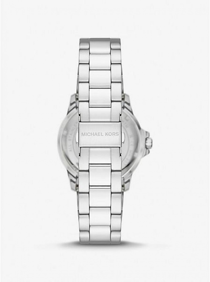 Ρολογια ανδρικα Michael Kors Slim Everest ασημι | 492587-NWP