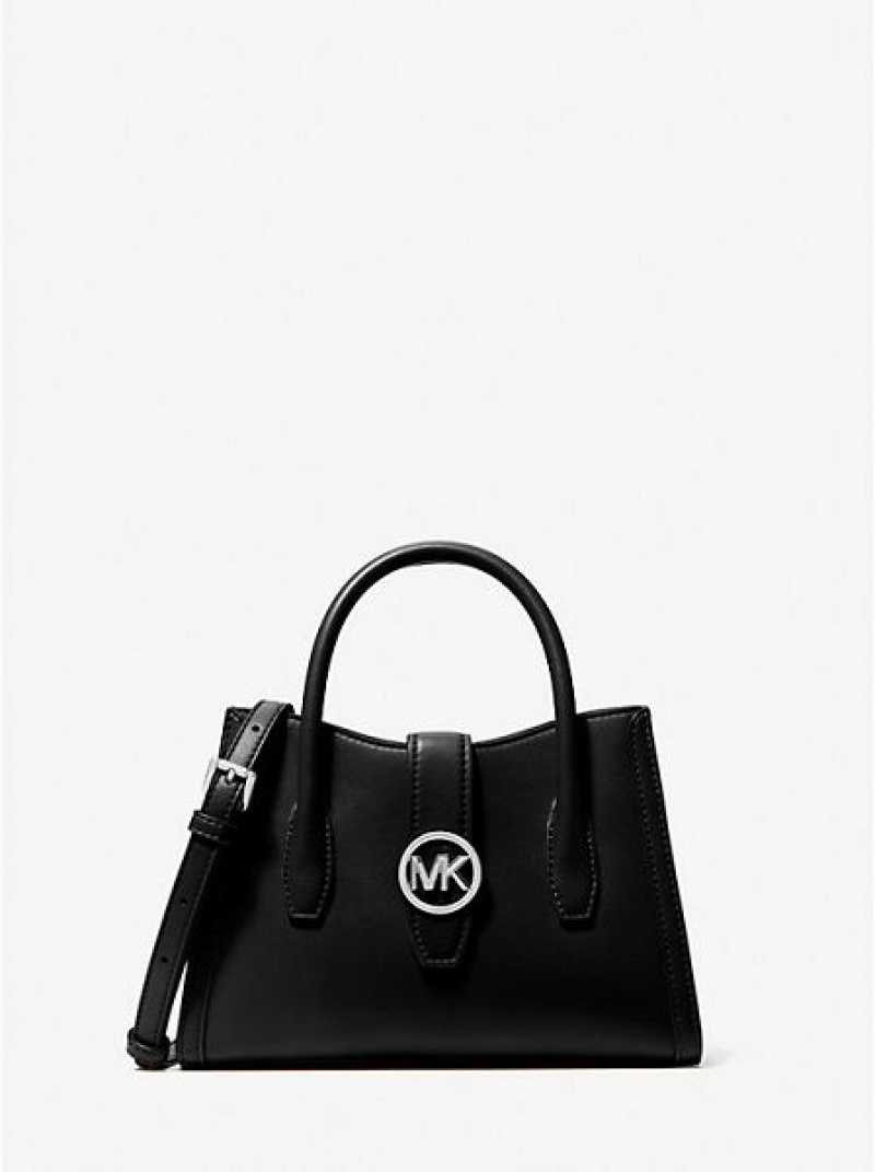 satchel τσαντεσ γυναικεια Michael Kors Gabby Small Faux δερματινα μαυρα | 524681-QXZ